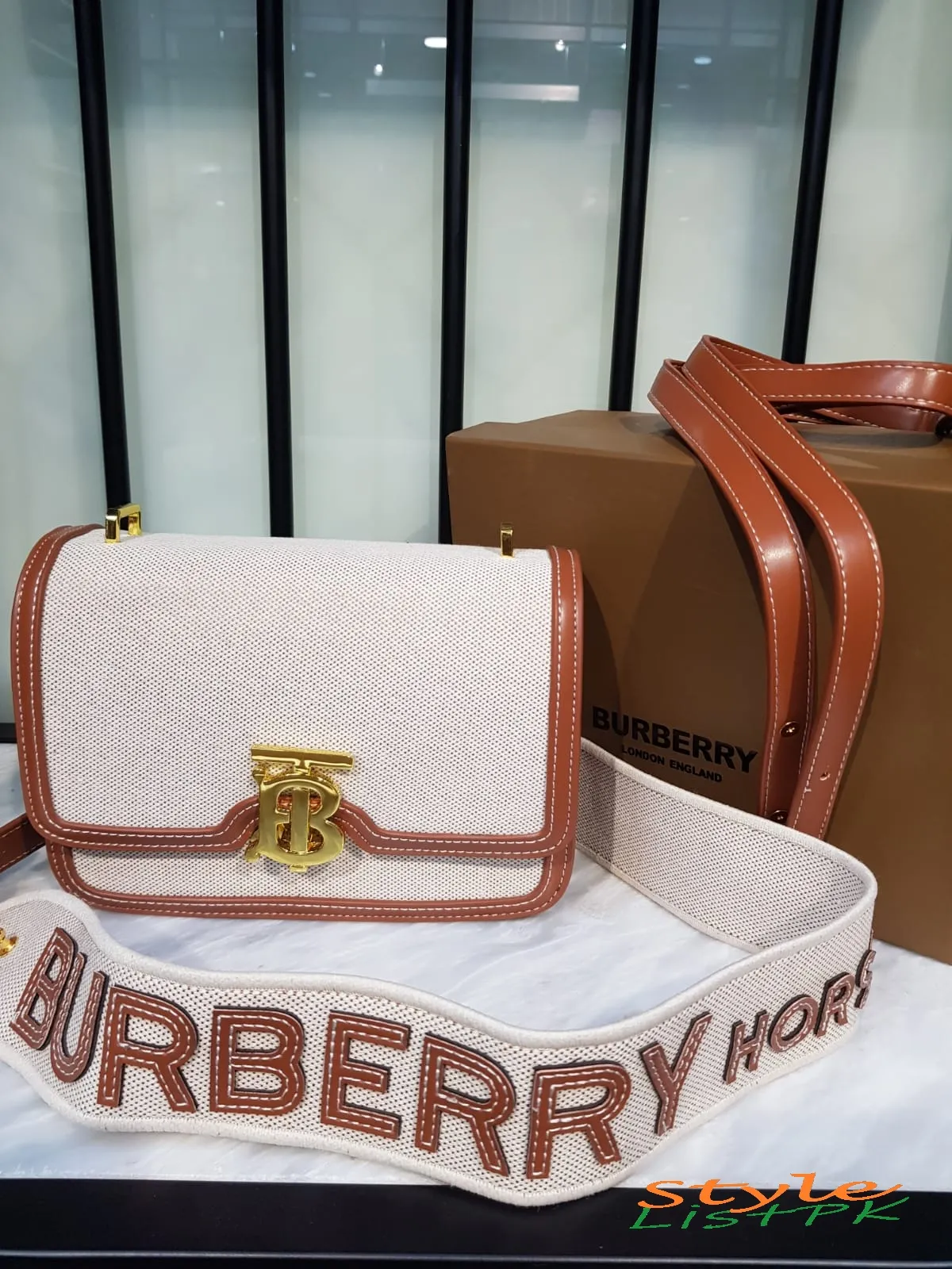 Best Price Burberry Two-Tone