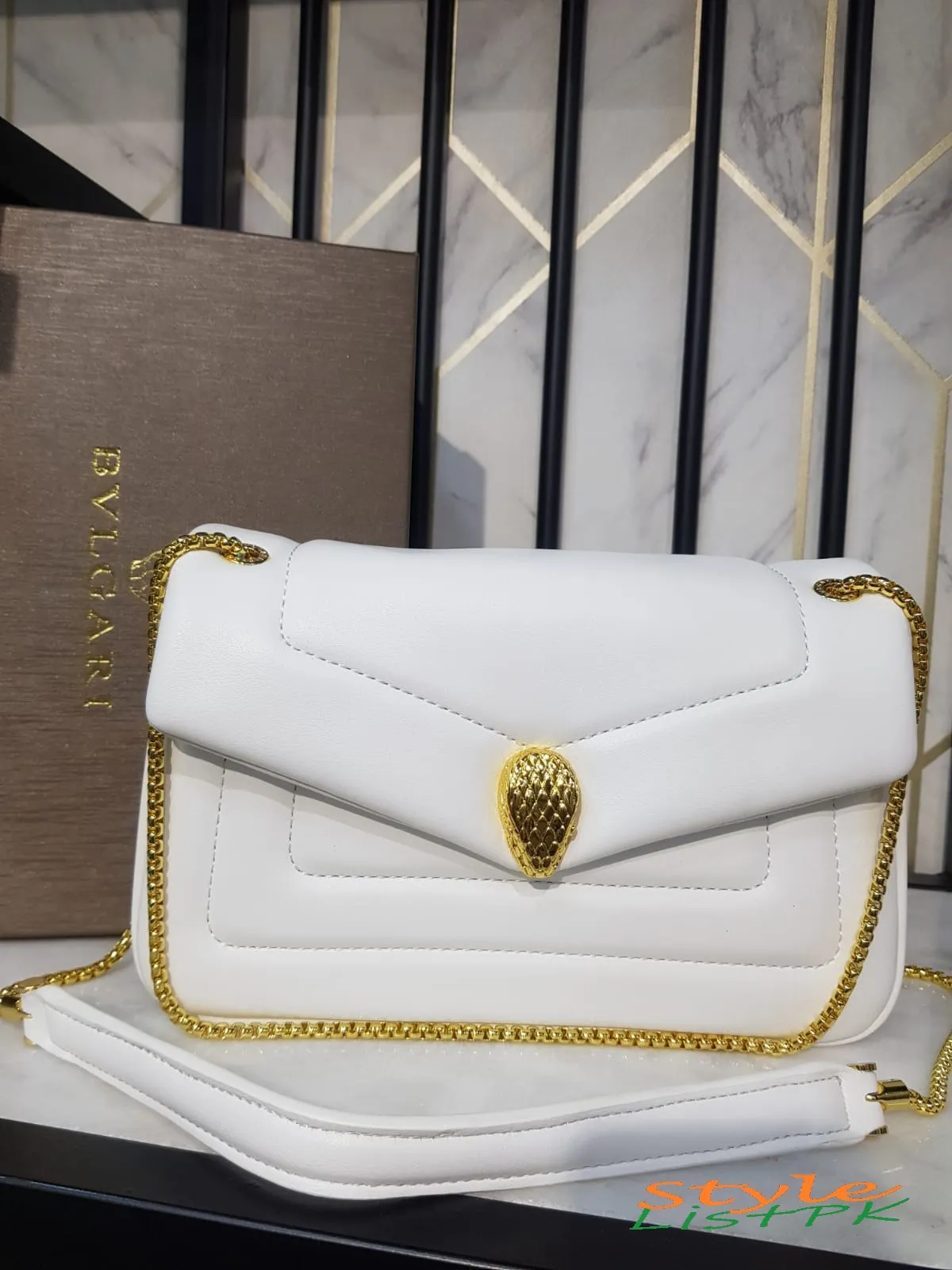 Best Price BVLGARI Serpenti  Reverse Shoulder Bag