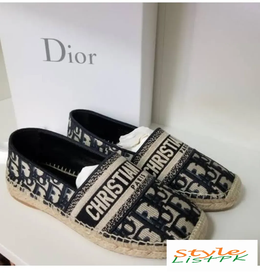 Best Price Christian Dior Pattern Espadrilles