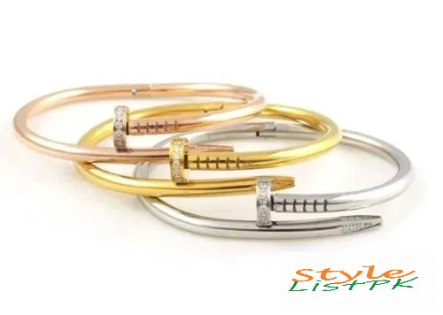 Best Price Cartier Nail Bracelet with Stones