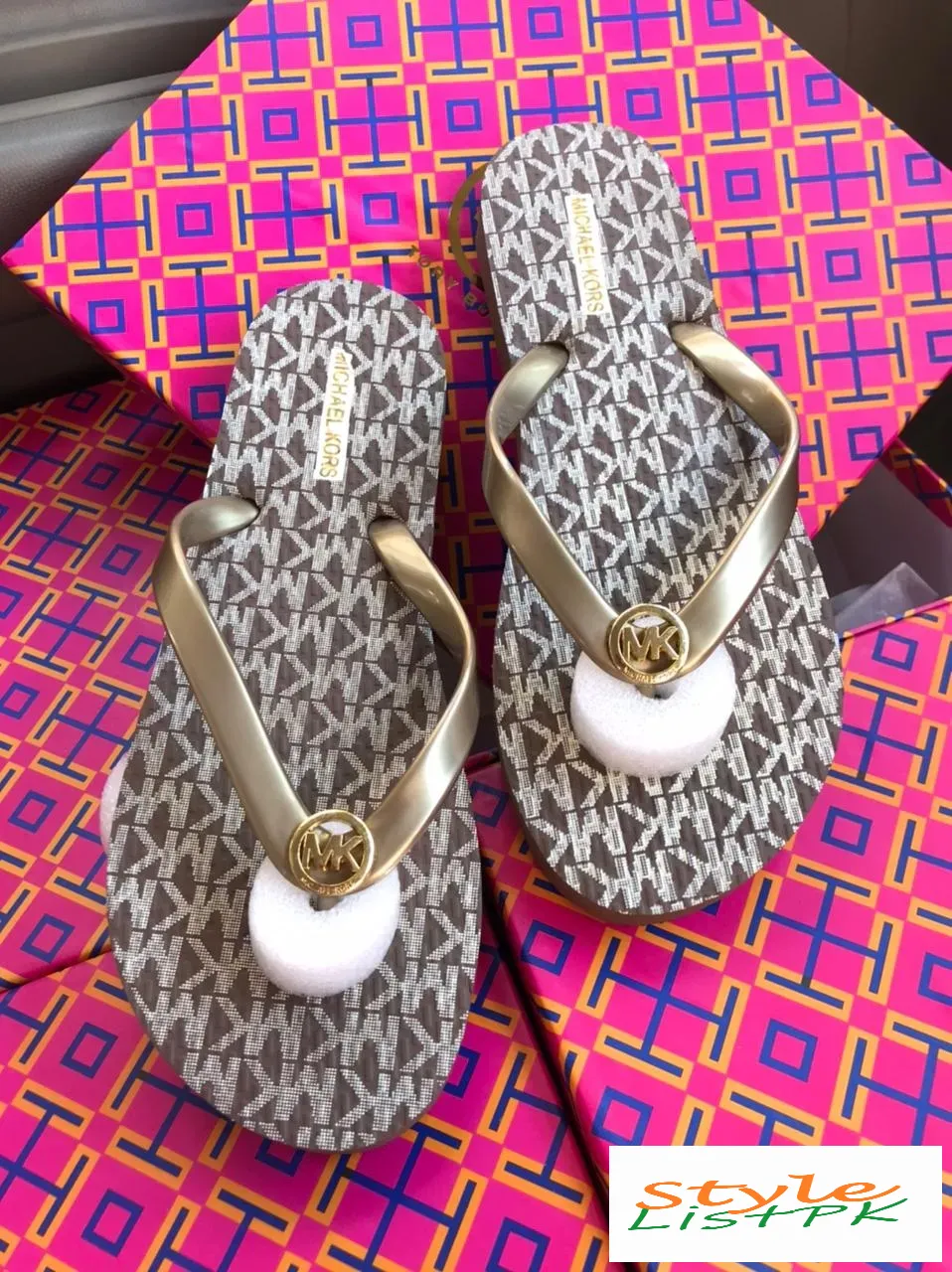 Best Price MK Monogram Flipflops