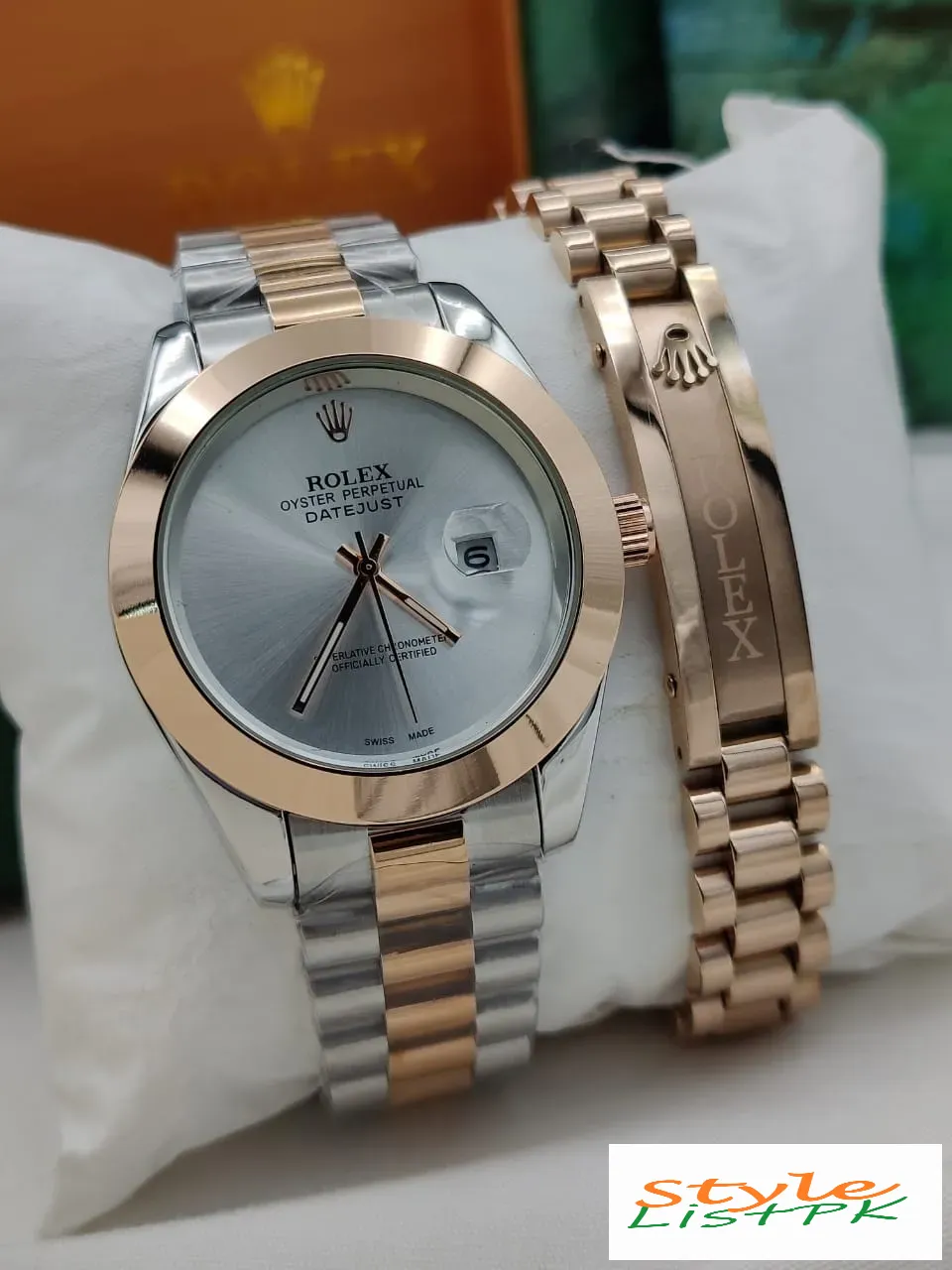 Best Price Rolex Datejust Watch and Bracelet Combo