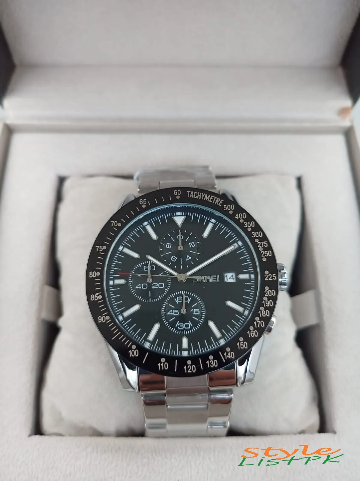 Best Price SKMEI Silver Black Original