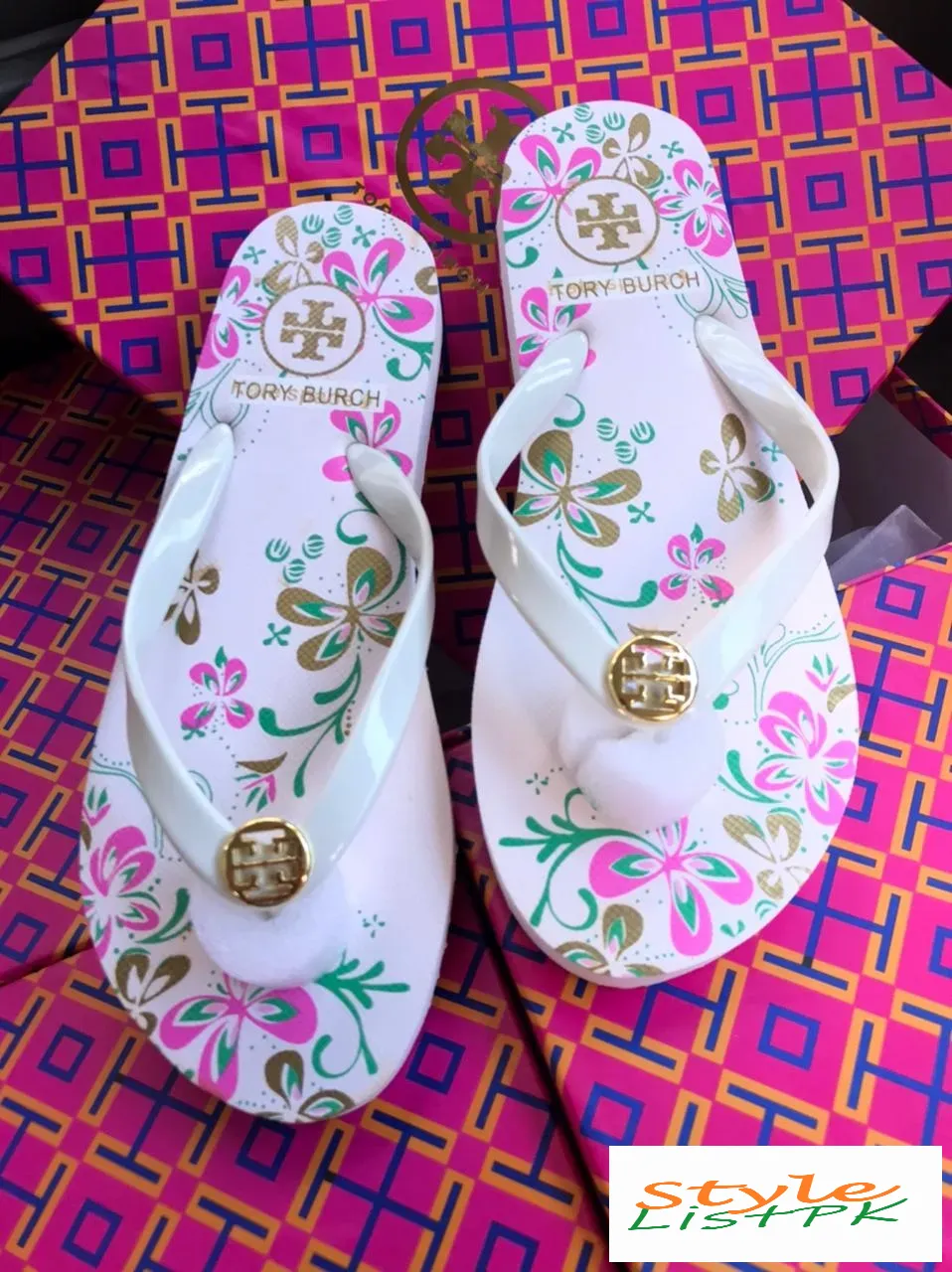 Best Price Tory Floral Flipflop