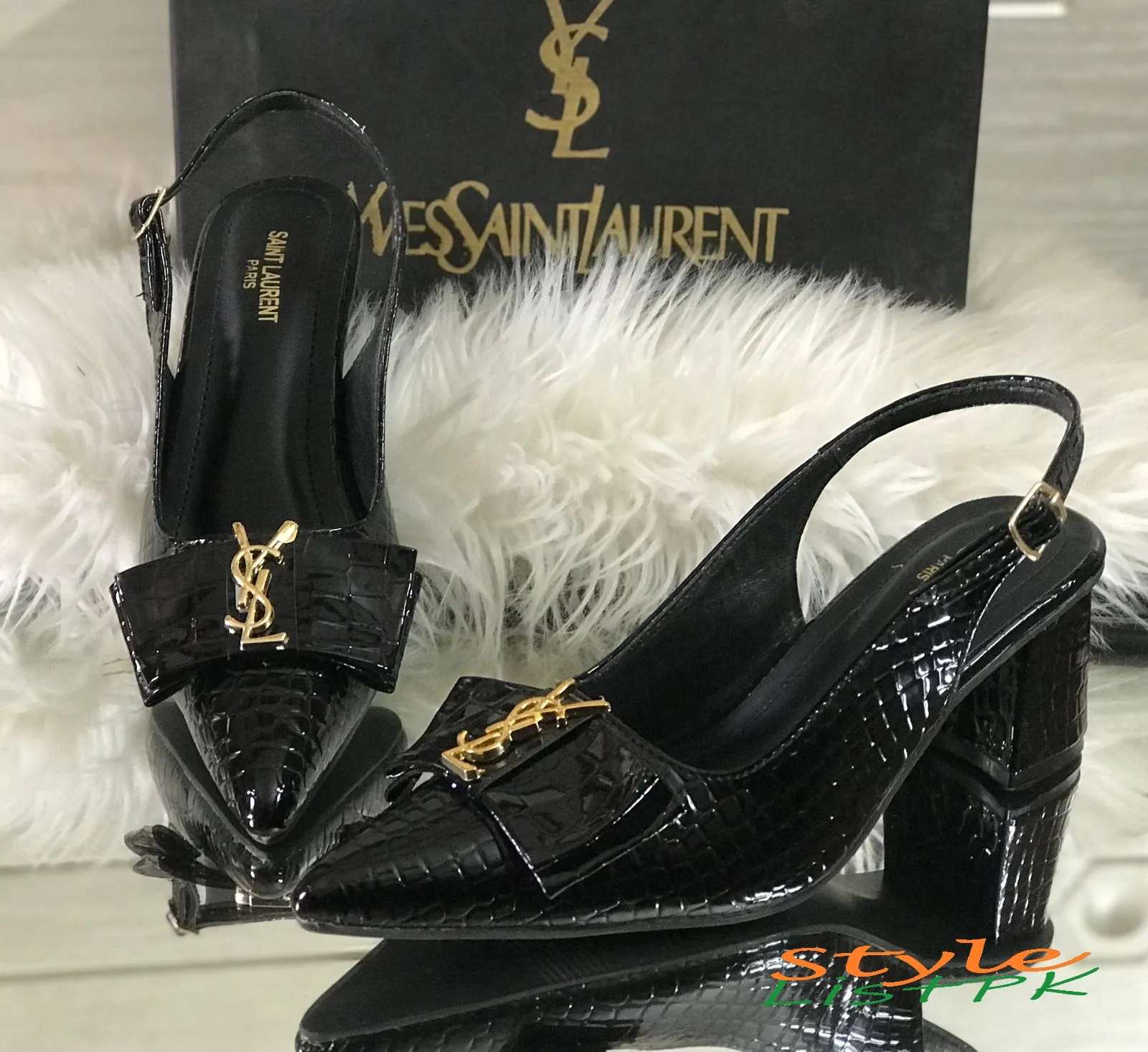 Best Price Ysl Block Heel