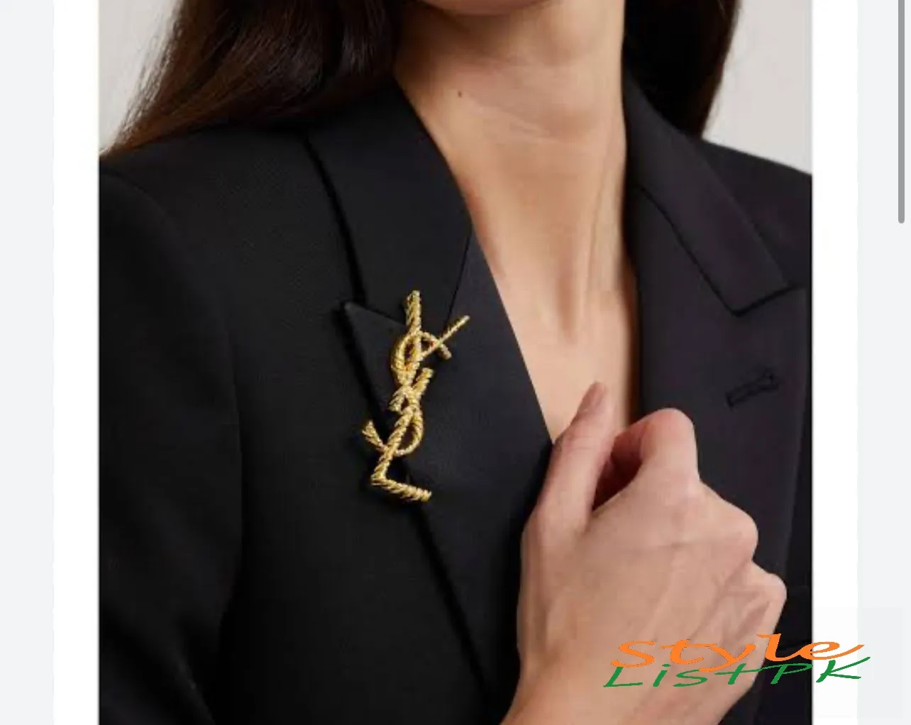 Best Price YSL Cassandra Brooch