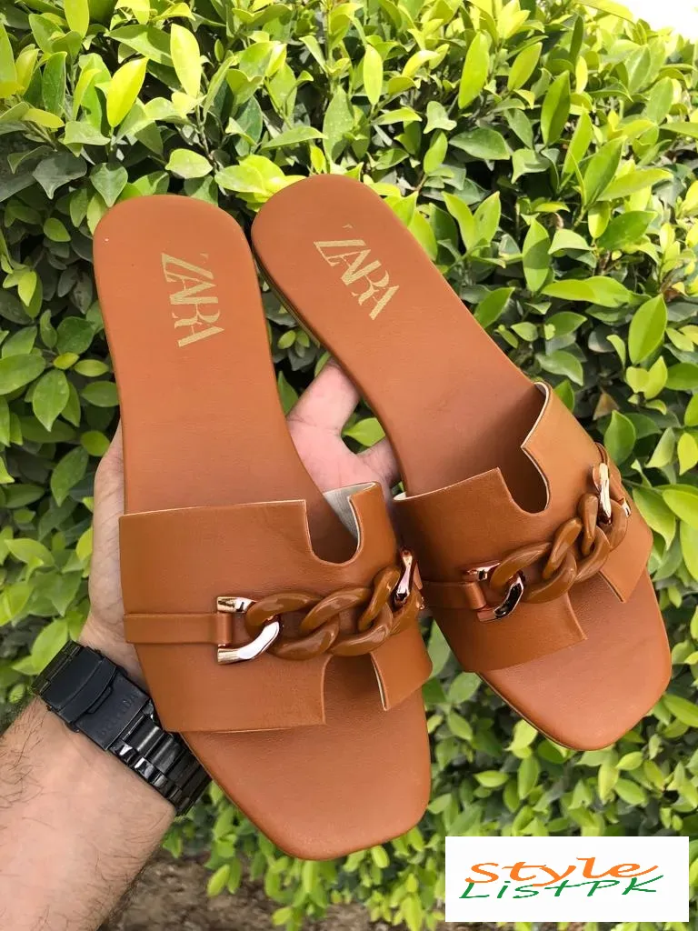 Best Price Zara Chain Slippers