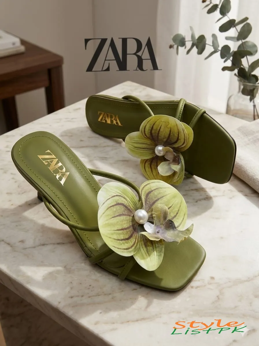 Best Price Zara Floral Heels