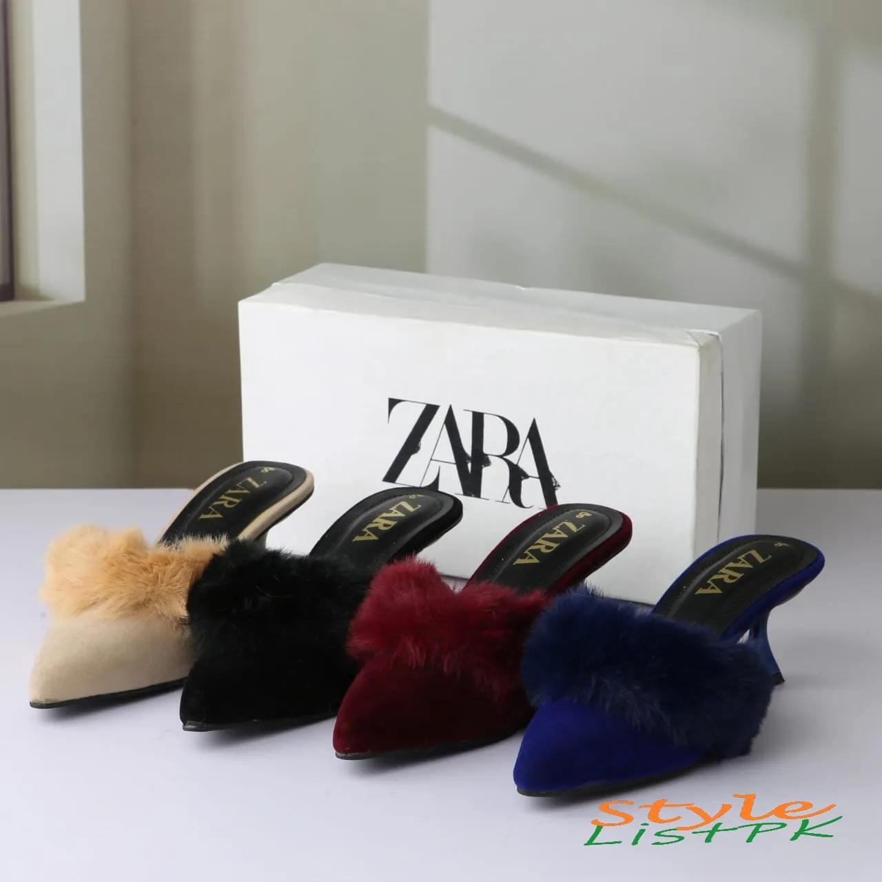 Best Price Zara Furr Heels 